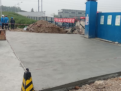 远景能源叶片工厂路面平整及堆场项目