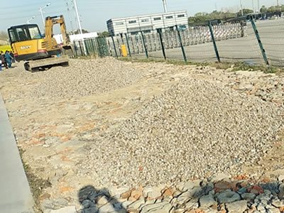 远景能源叶片工厂路面平整及堆场项目